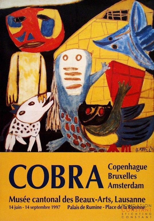 1997 COBRA-Musée cantonal des Beaux-Arts Lausanne
