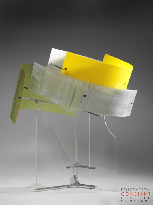 Constant Nieuwenhuys-Constructie geel en wit, 1956-7