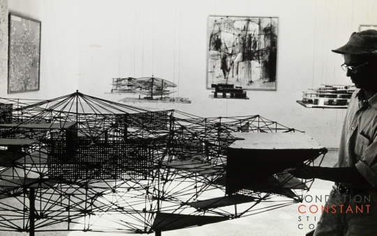 Constant Nieuwenhuys-Dutch pavilion at the Venice Biennale, 1966