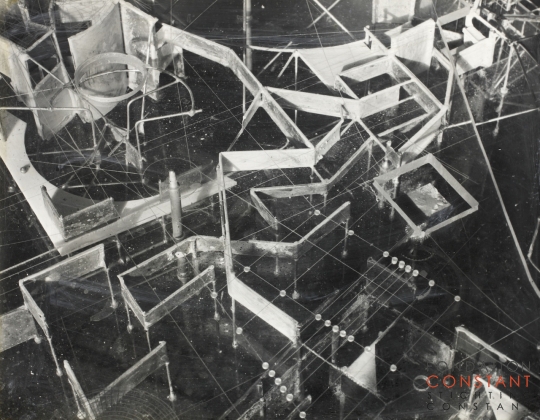 Constant Nieuwenhuys-Gele sector, 1958-15 by Bram Wisman