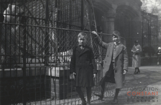 Constant and Jan in Artis Zoo