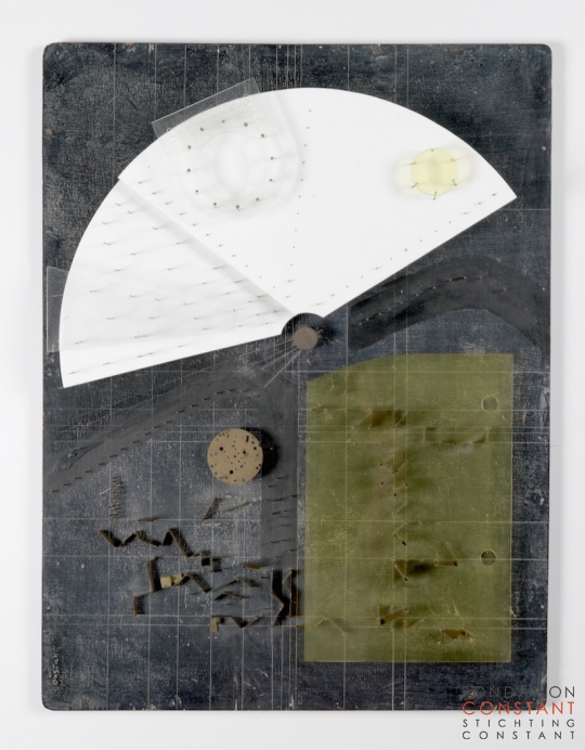 Constant Nieuwenhuys-Ambiance de départ, 1959