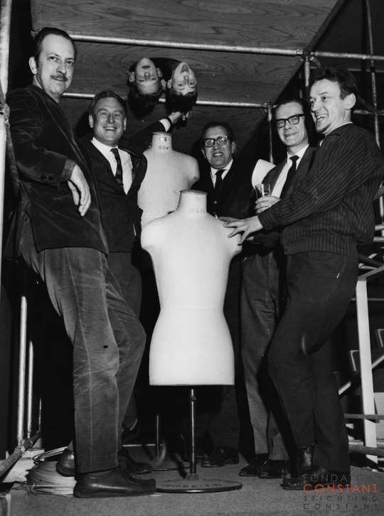 Constant at Eckhart of Rotterdam Building Centre, 1965