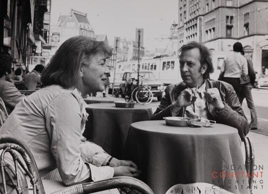 Fanny Kelk interviews Constant, 1974-3