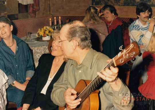 Constant, Gertie Bierenbroodspot and Eva