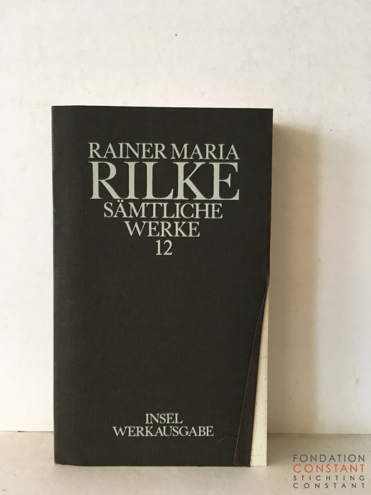 Rilke Sämtliche Werke | Band XII
