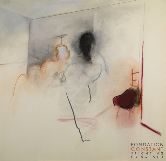 Constant Nieuwenhuys-De vriendinnen, 1973