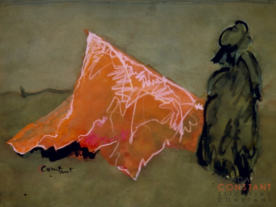 Constant Nieuwenhuys-ZT/Woestijn Tunesië, 1983
