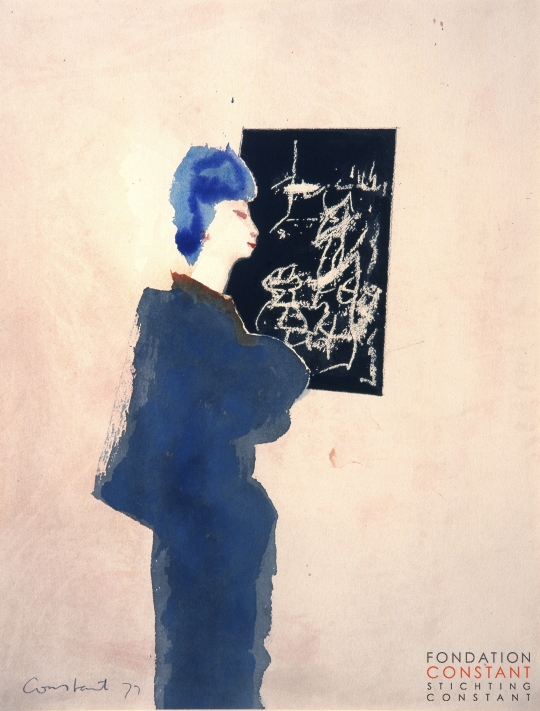 Constant Nieuwenhuys-ZT/La Japonaise, 1977