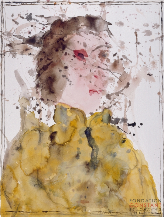 Constant Nieuwenhuys-Portrait d'Adèle, 1979
