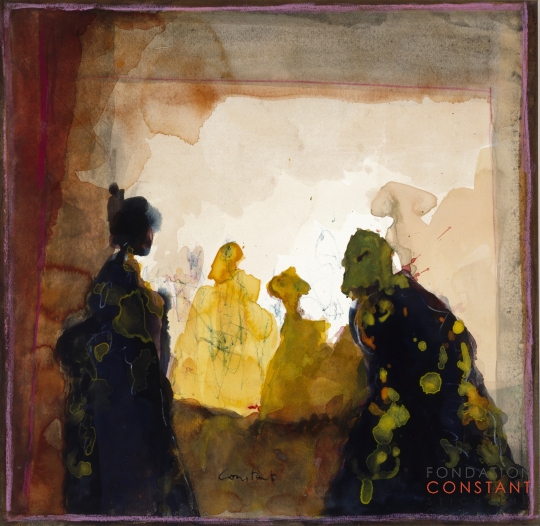 Constant Nieuwenhuys-Théâtre Chinois, ca 1984