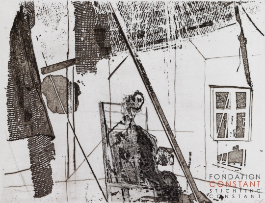Constant Nieuwenhuys-De woningkraker [II], 1985