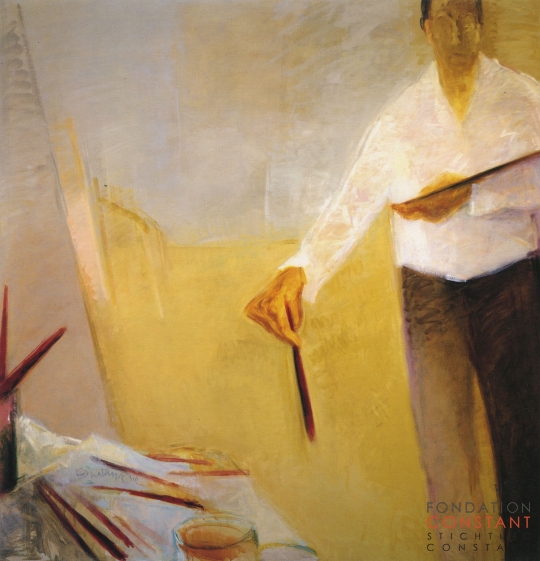 Constant Nieuwenhuys-Autoportrait first version, 1991