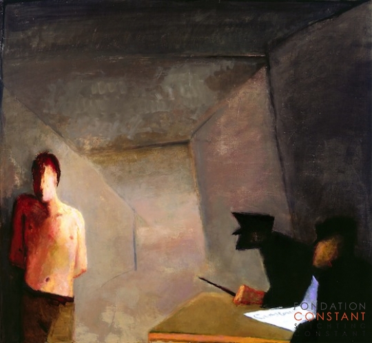Constant Nieuwenhuys-L'Interrogatoire, 1983