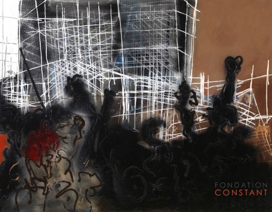 Constant Nieuwenhuys-La Révolte, 1972