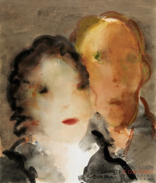 Constant Nieuwenhuys-Le couple, 1991
