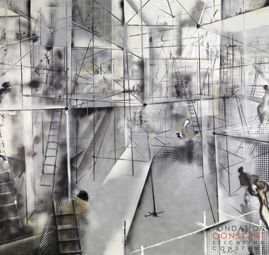 Constant Nieuwenhuys-Ode à l'Odéon, 1969