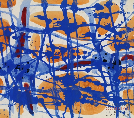 Constant Nieuwenhuys-Stofontwerp 10, 1959