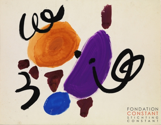 Constant Nieuwenhuys-Stofontwerp 30, 1959