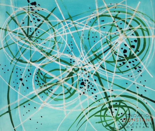 Constant Nieuwenhuys-Stofontwerp Fandango, 1959
