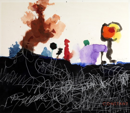 Constant Nieuwenhuys-Végétation, 1971, 1995