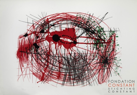 Constant Nieuwenhuys-Late Bloei, 1961