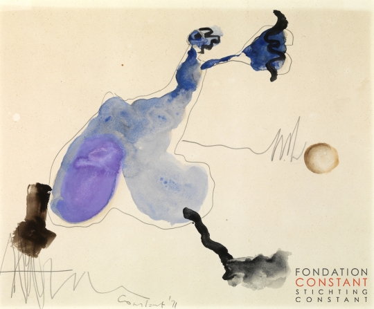 Constant Nieuwenhuys-Balspel, 1971