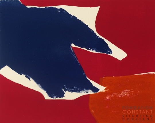 Constant Nieuwenhuys-Compositie-Douze lithographies, 1953
