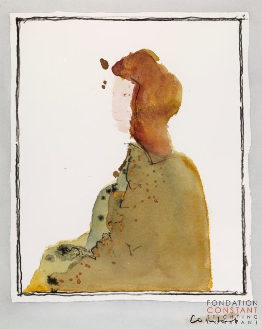 Constant Nieuwenhuys-La rousse (Hannie Schaft), ca 1979