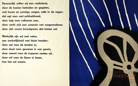 Constant Nieuwenhuys & Elburg-HET UITZICHT VAN DE DUIF-8, 1952