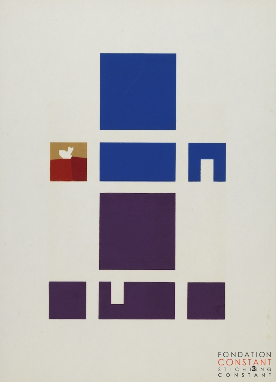 Constant Nieuwenhuys-VOOR EEN SPATIAAL COLORISME, pag 03, 1953