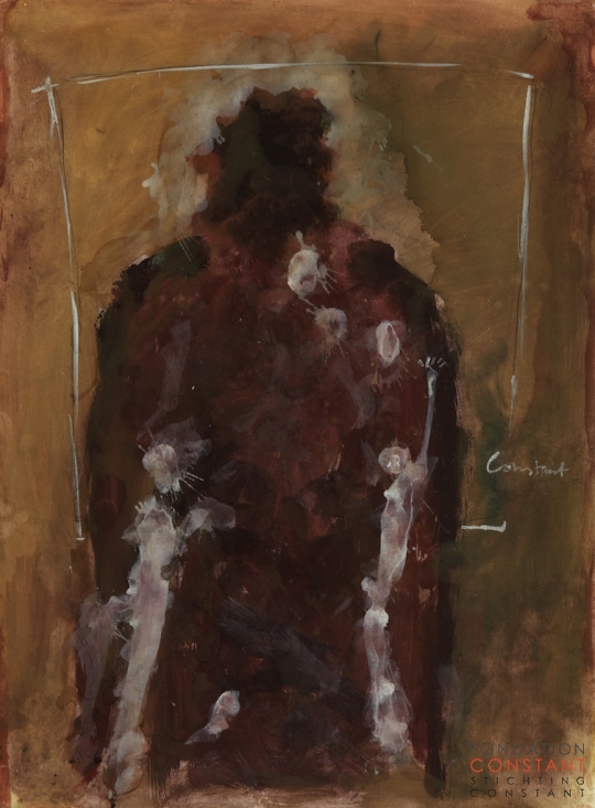 Constant Nieuwenhuys-ZT/Figuur, ca 1980