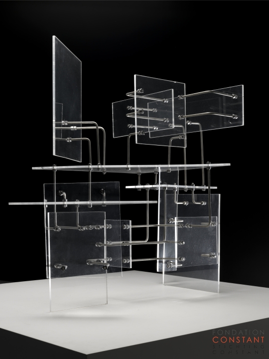 Constant Nieuwenhuys-Construction with Transparent Planes, 1954-2