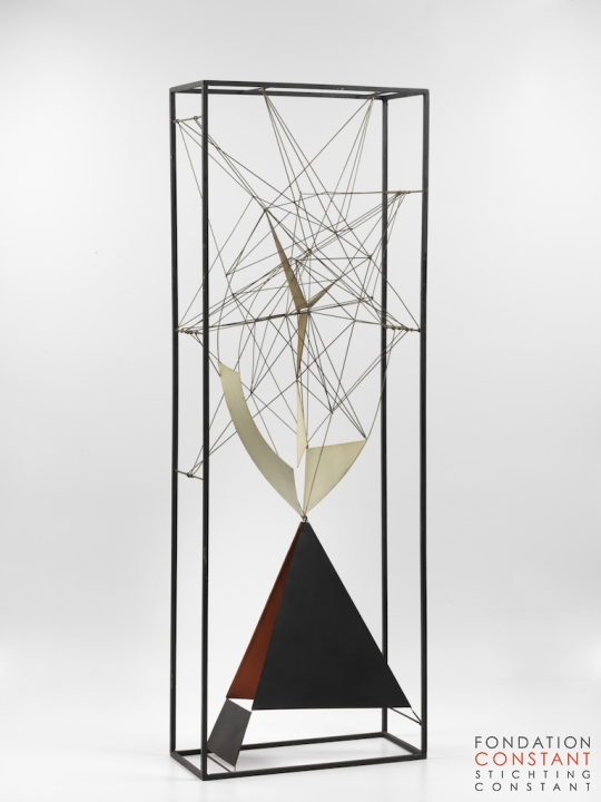 Constant Nieuwenhuys-Construction dans une volume, 1957-1