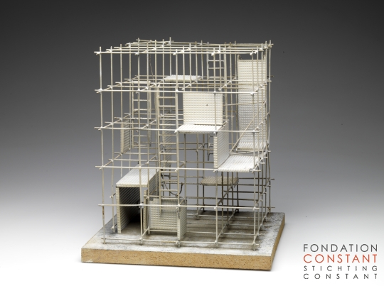 Constant Nieuwenhuys-Maquette voor √2-Omgang, 1965-1