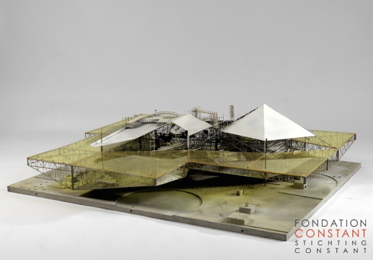 Constant Nieuwenhuys-Grote gele sector, 1967-3