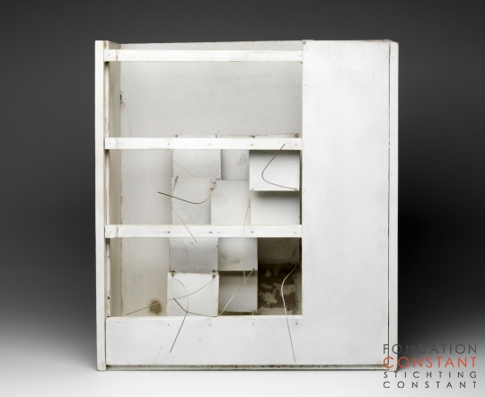 Constant Nieuwenhuys-Schaalmodel voor ludieke trap, 1969-8