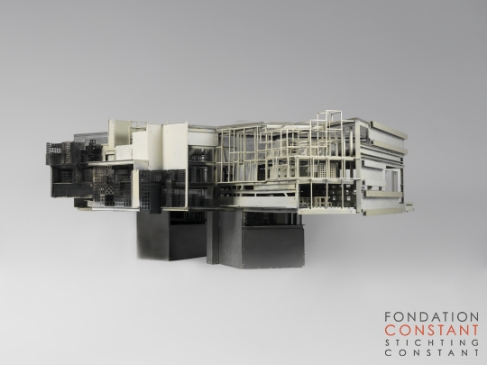 Constant Nieuwenhuys-Fragment van een sector, 1969-5