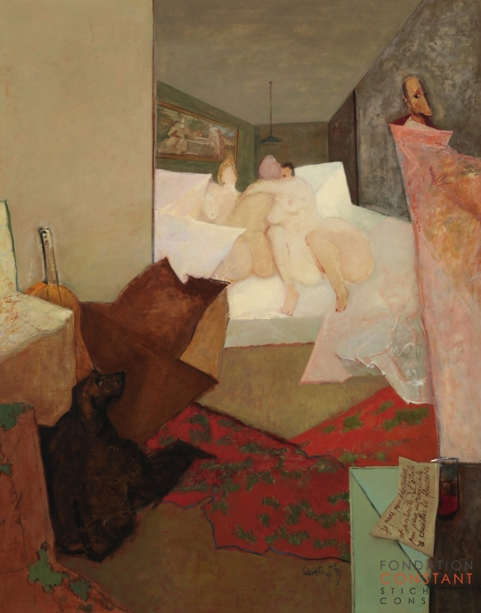 Constant Nieuwenhuys-Plaisir et tristesse de l'amour, 1976