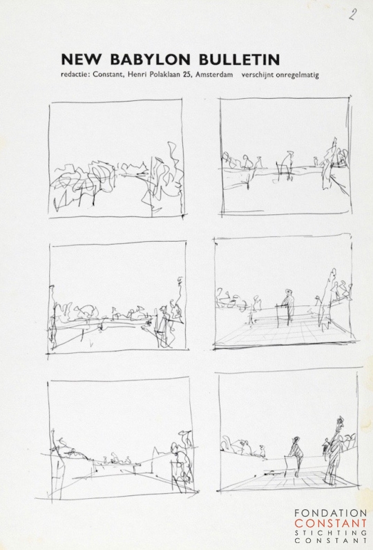 Voorstudie L'ultima cena, ca 1979-2