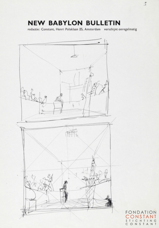 Voorstudie L'ultima cena, ca 1979-3