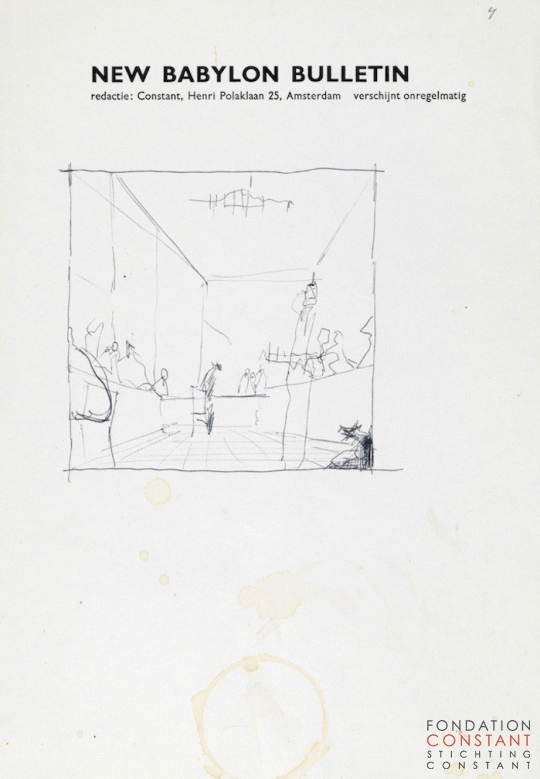 Voorstudie L'ultima cena, ca 1979-4