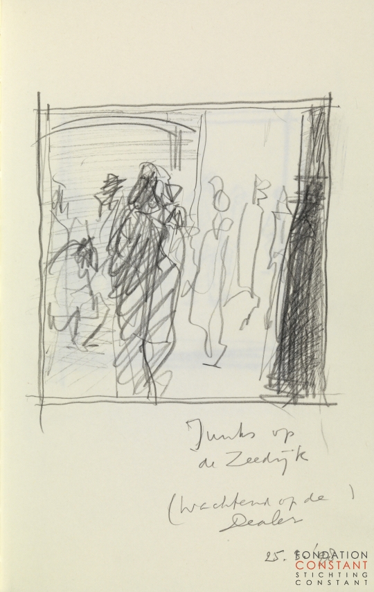Constant Nieuwenhuys-01 Junks op de Zeedijk, 1998