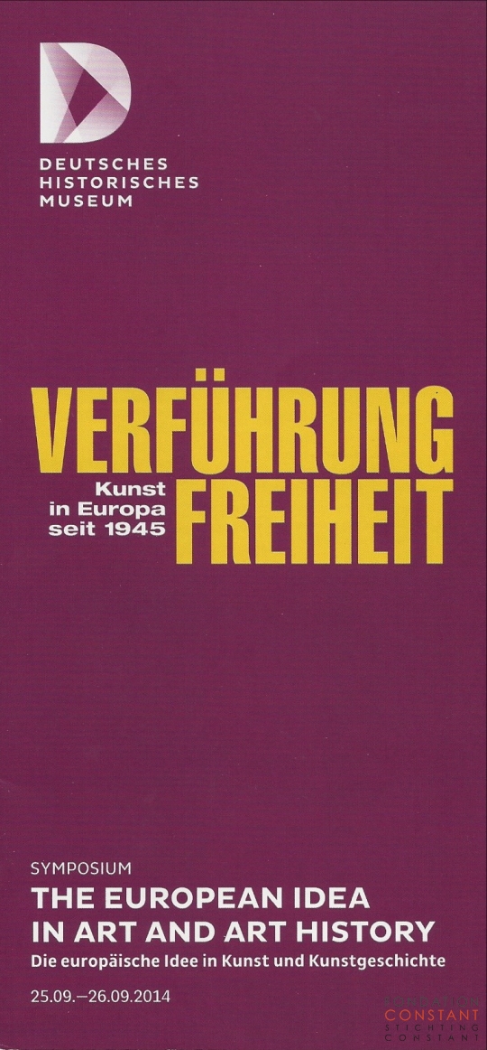 Verführung Freiheit, 2014-1