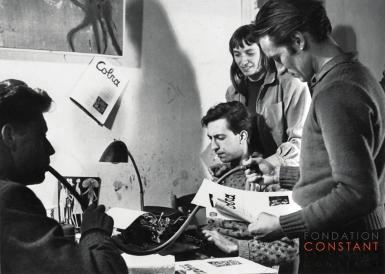 Ortvad, Constant, Else Alfelt and Corneille, 1949