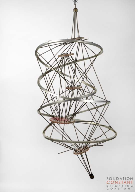 Constant Nieuwenhuys-Lijn zonder einde, 1958