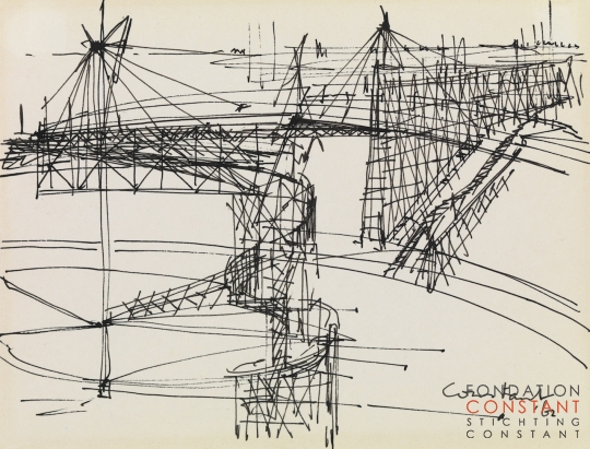 Constant Nieuwenhuys-New Babylon 1962, 1962