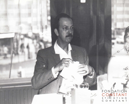 Constant in a restaurant 