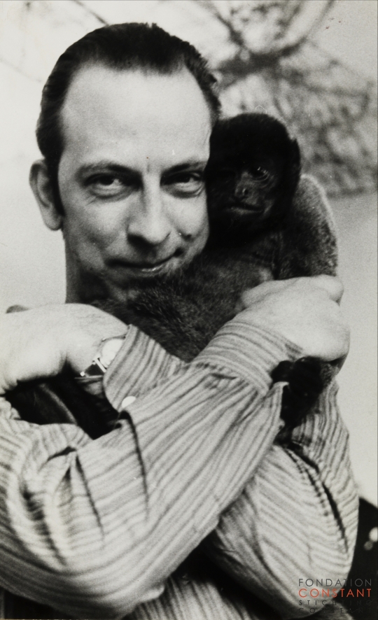 Constant en Boumi april, 1964 Foto Bram Wisman
