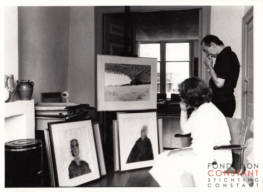 Constant and Gisela Burkamp, 1983